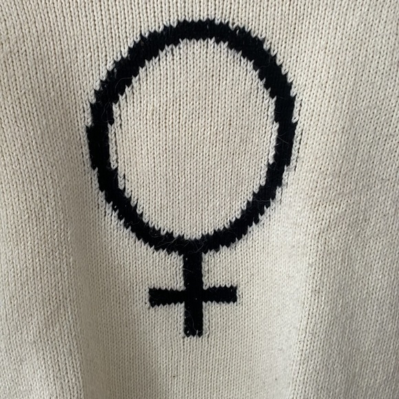 Madewell x Girls Inc. Female Symbol Keaton Pullover Sweater - Picture 6 of 6